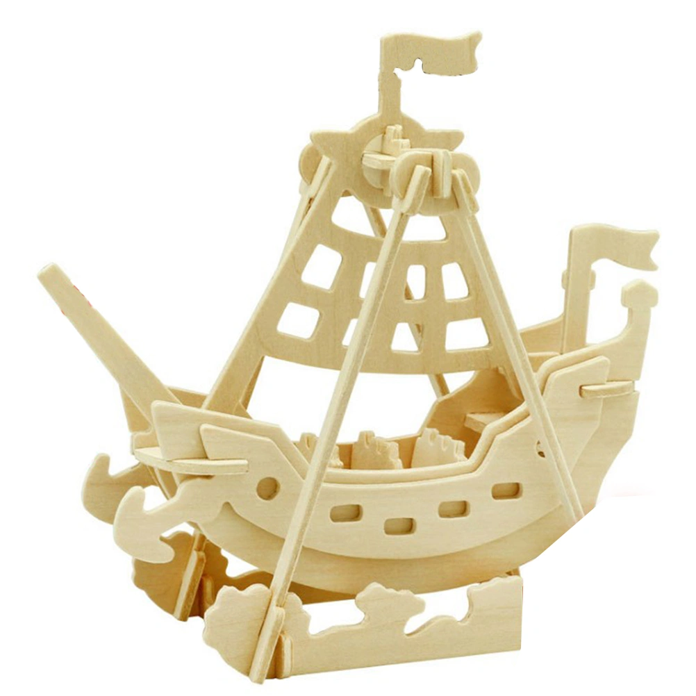 Wooden Simulation Car Assembly Puzzle Model 3D Car Puzzles Block Educational Toy Gift for Kids