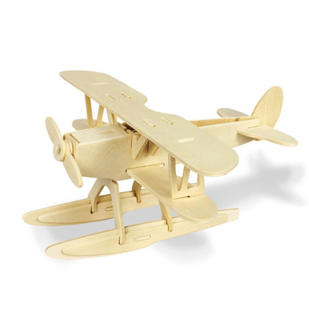 Wooden Simulation Car Assembly Puzzle Model 3D Car Puzzles Block Educational Toy Gift for Kids