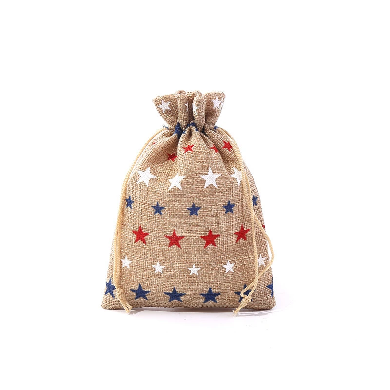 50Pcs Star Sign Money Bags Drawstring Bags Jewelry Storage Bags Small Packing Bags Gift Pouches