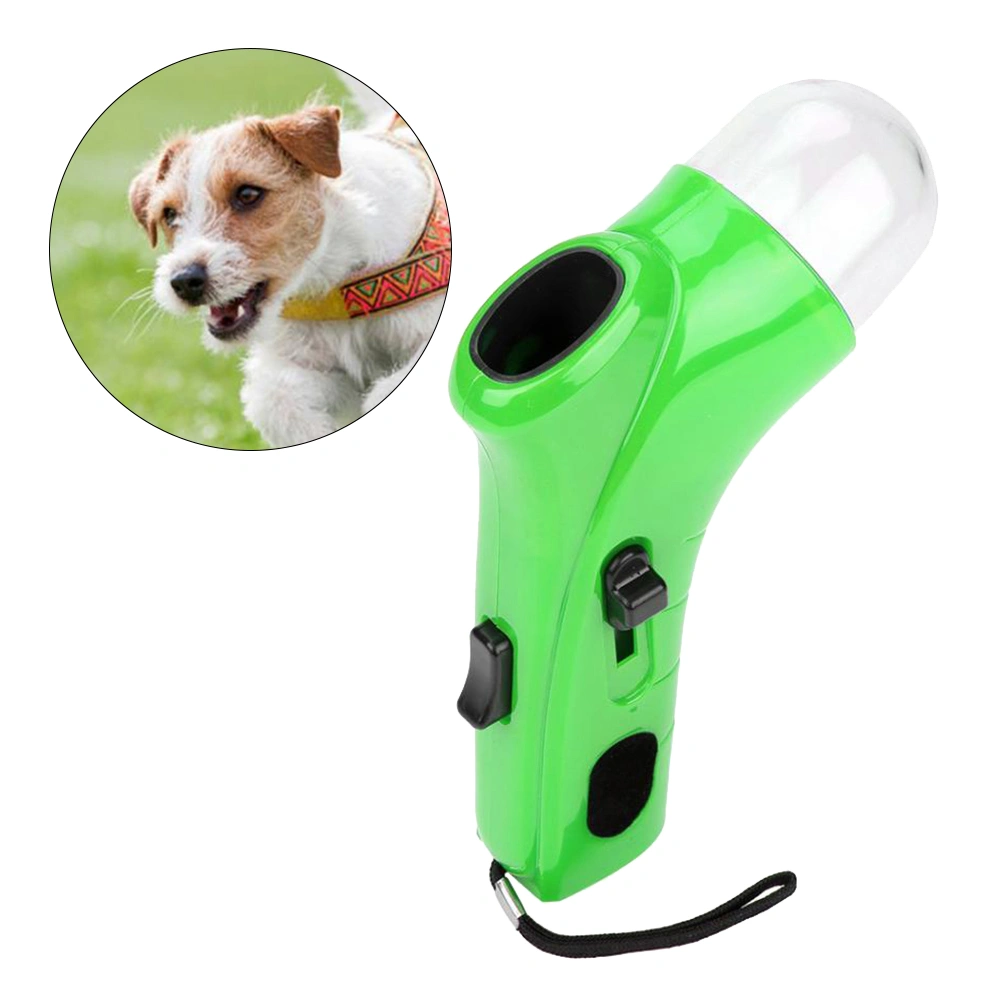 Dog Snack Catapult Launcher Dog Cat Treat Launcher Snack Food Feeder Catapult Pet Interactive Training Toys (Green)