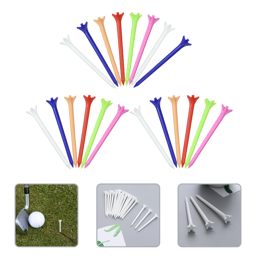 20Pcs Golfing Tees Golfs Holders Five-claw Golfs Support Golfs Accessories for Replace