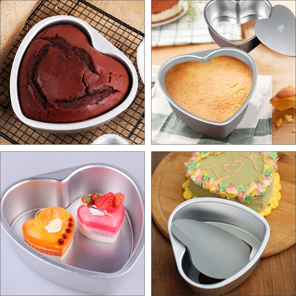 1pc 10Inch Creative Cake Mold Heart Shape DIY Baking Mold Baking Cake Mold