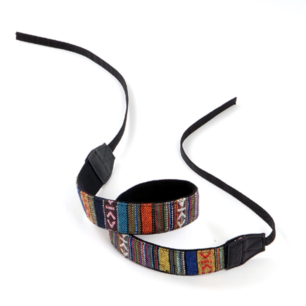 Retro Ethnic Style Multi-style Series Shoulder Neck Strap Camera Strap Belt for SLR / DSLR Cameras