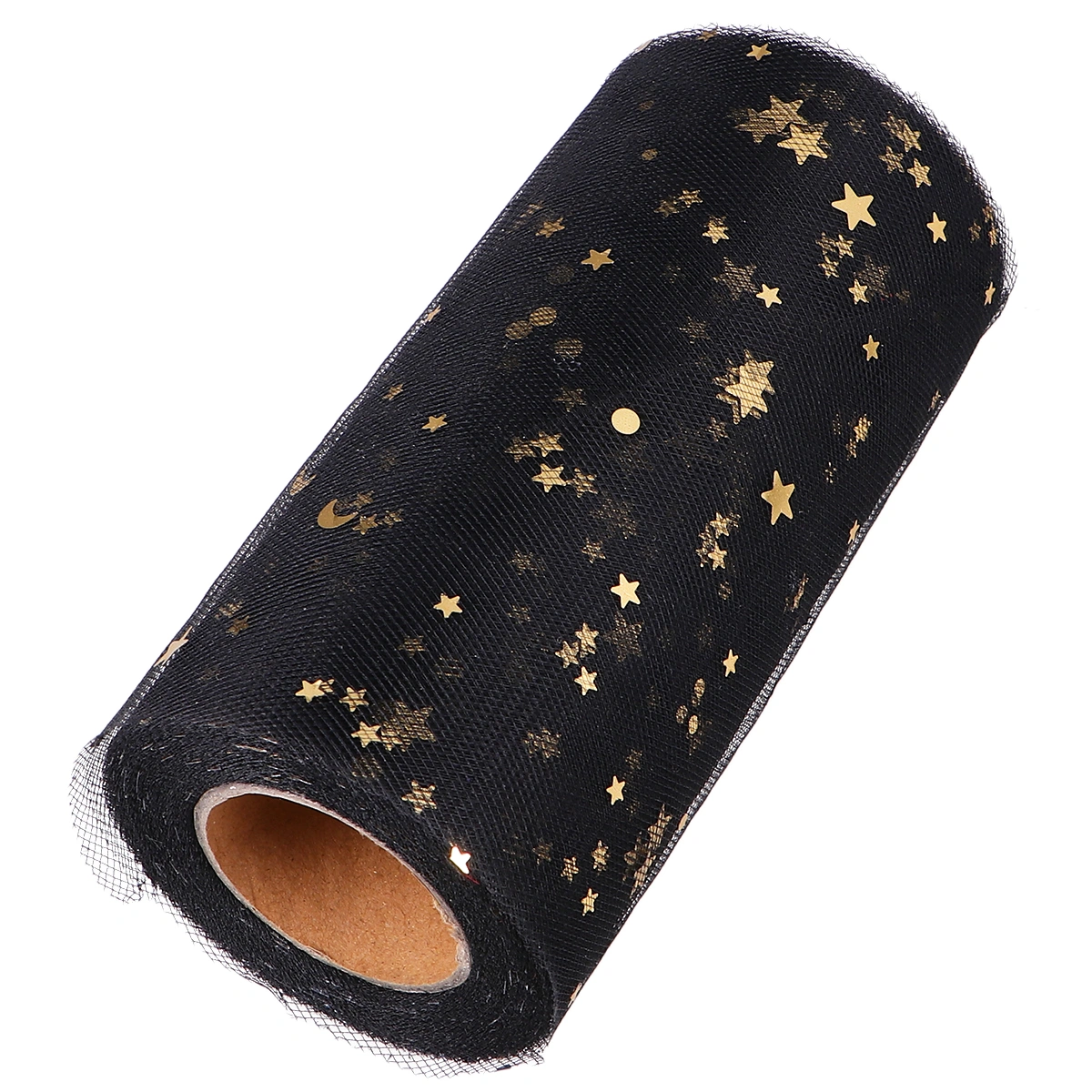 Sequins Table Skirt Gauze Desk Skirt Fashion Table Ornament Wedding Party Supplies (Black, Sequins, 2280x15cm)
