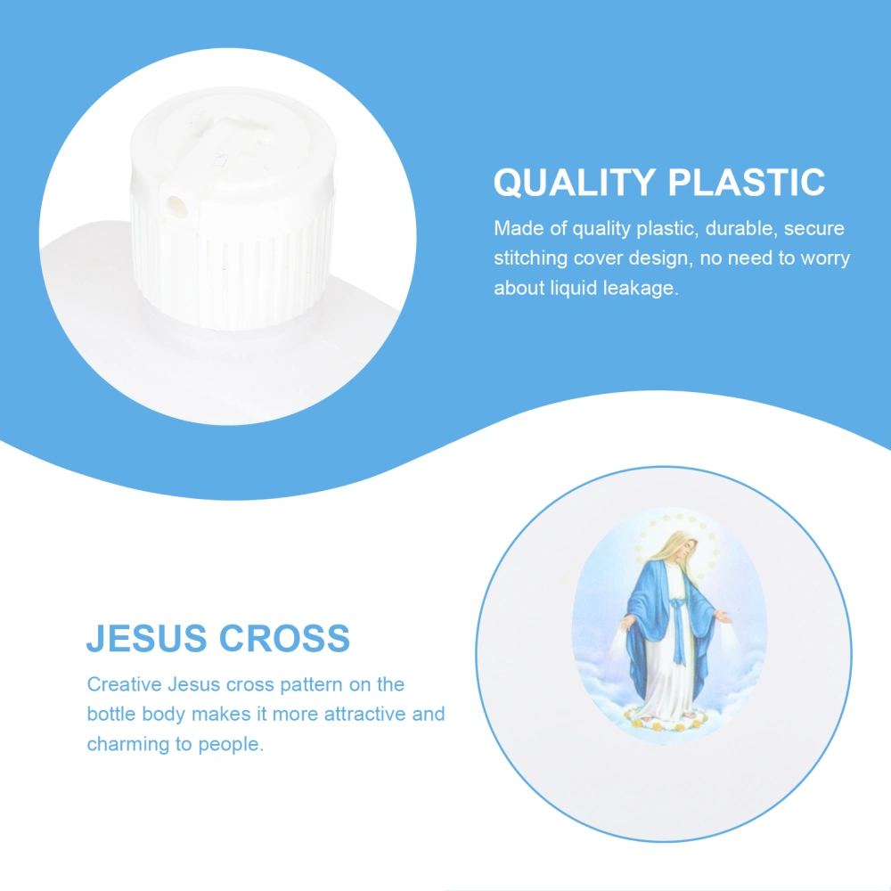 6pcs Church Holy Water Container Bottles Holy Water Empty Containers for  Easter Baptism Party