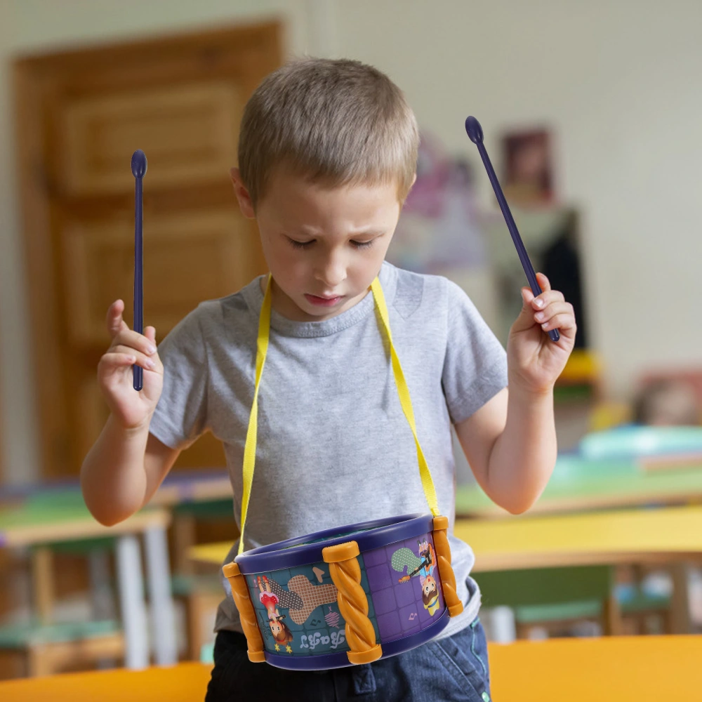 1 Set Children Hand Knocking Little Drum Toy Early Education Musical Toy