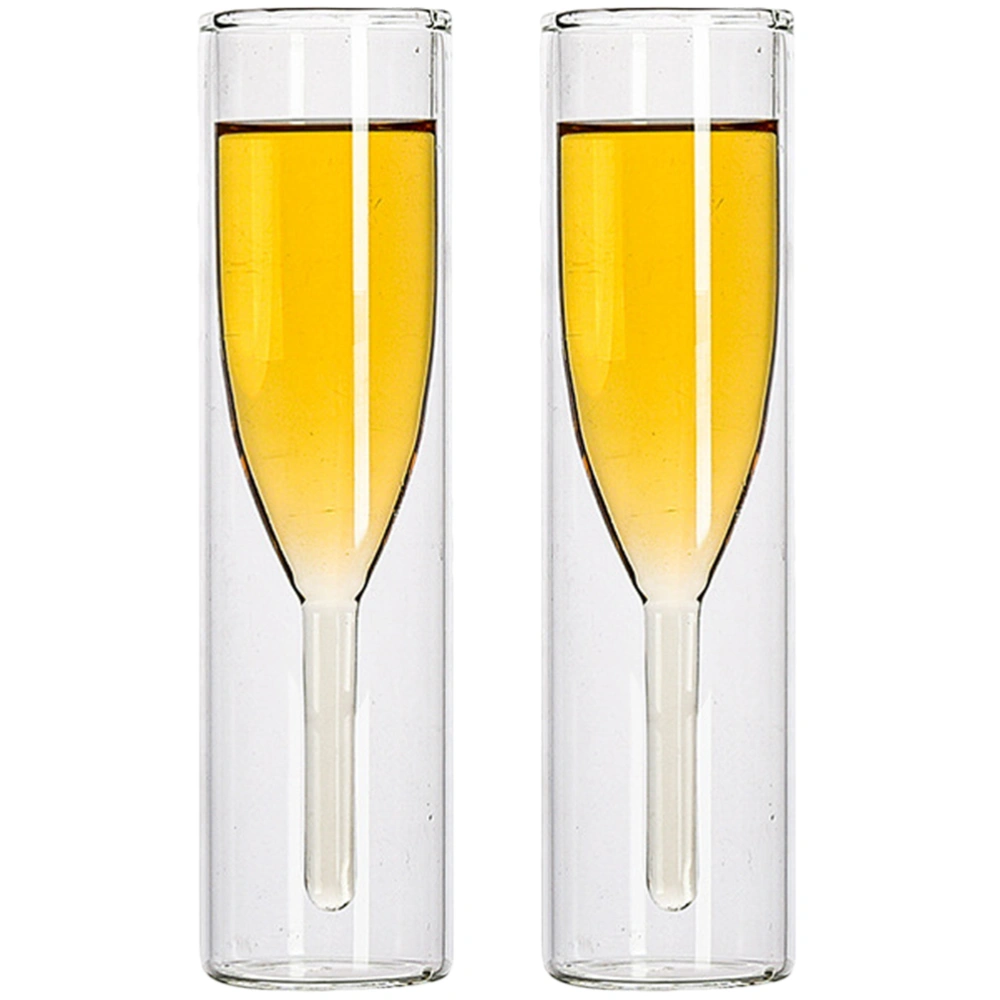 2pcs Beer Cup 100ml Drinking Goblet Champagne Beach Theme Party Decoration