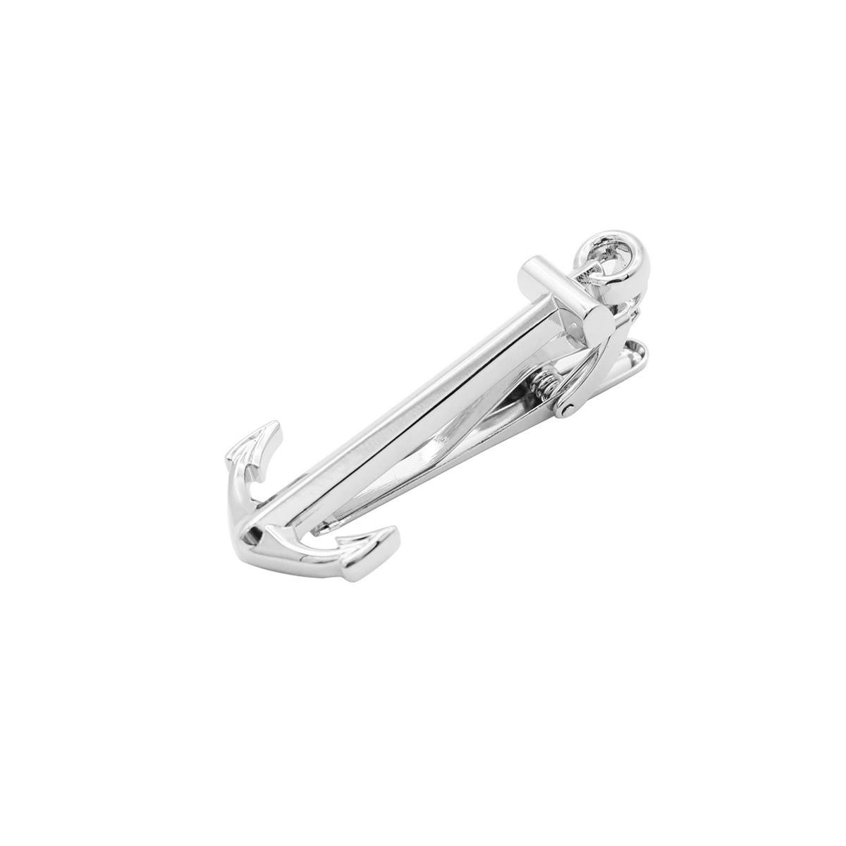 Men's Unique Tie Bar Clip Set of Glasses Scissors Ties Metal Set Drill Tie Clip for Business Wedding (Z1002)