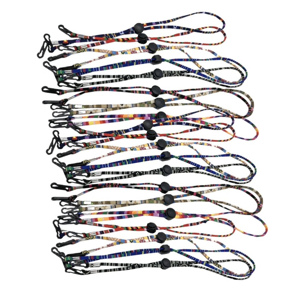 20Pcs Adjustable Glasses Chain Neck Spectacles Chain Eyeglass Rope(Random Color)