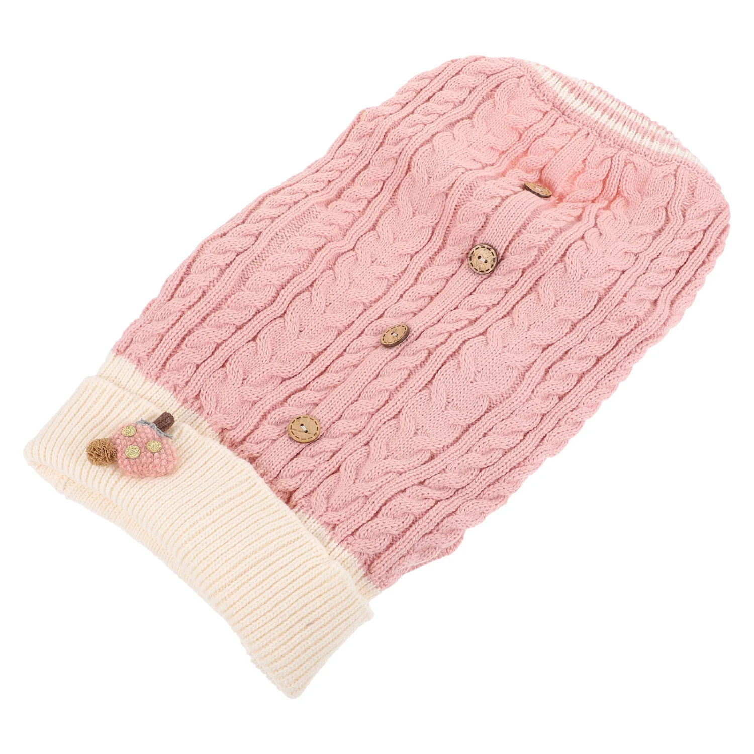 1pc Pet Winter Sweater Turtleneck Pet Dog Costume Small Dog Puppy Apparel