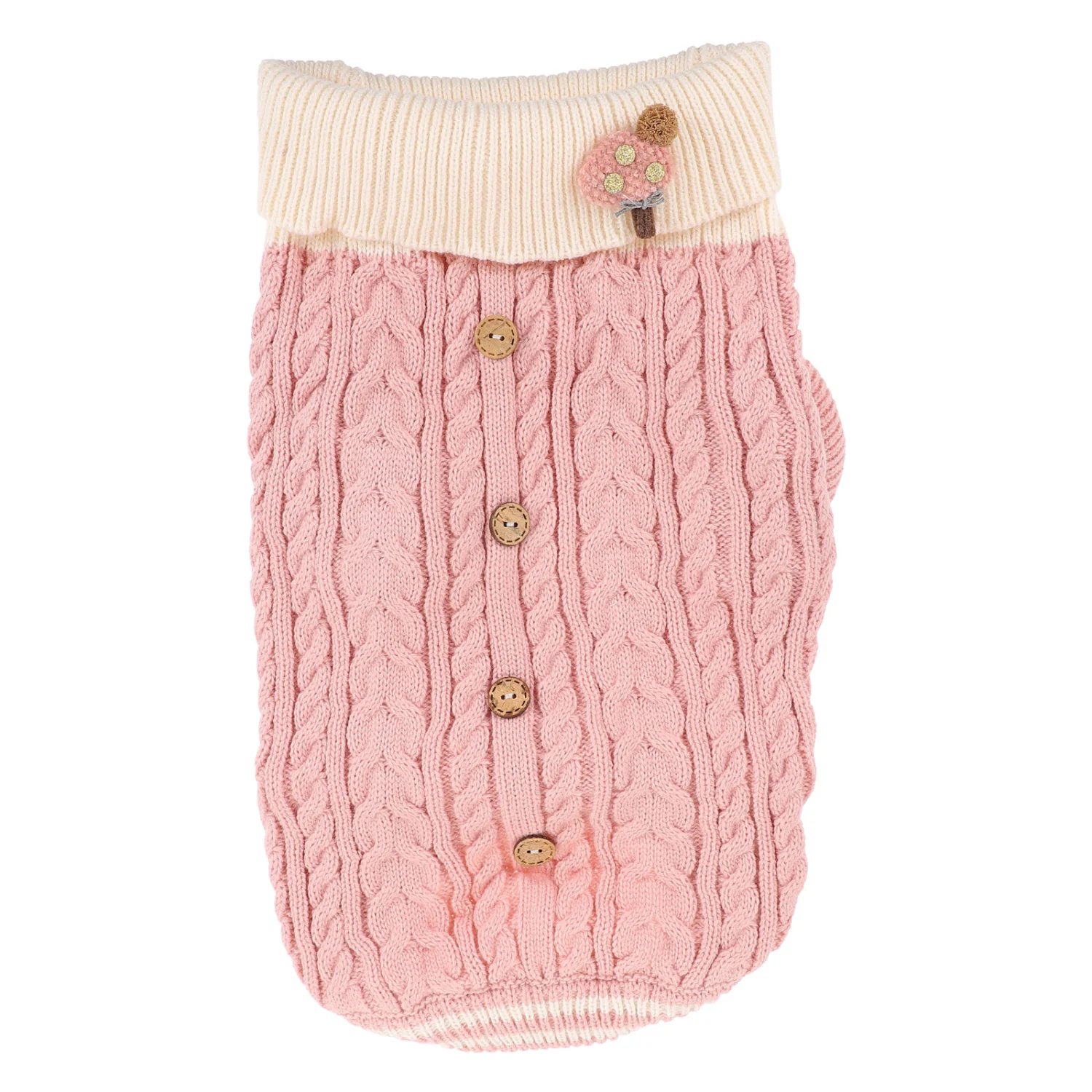 1pc Pet Winter Sweater Turtleneck Pet Dog Costume Small Dog Puppy Apparel