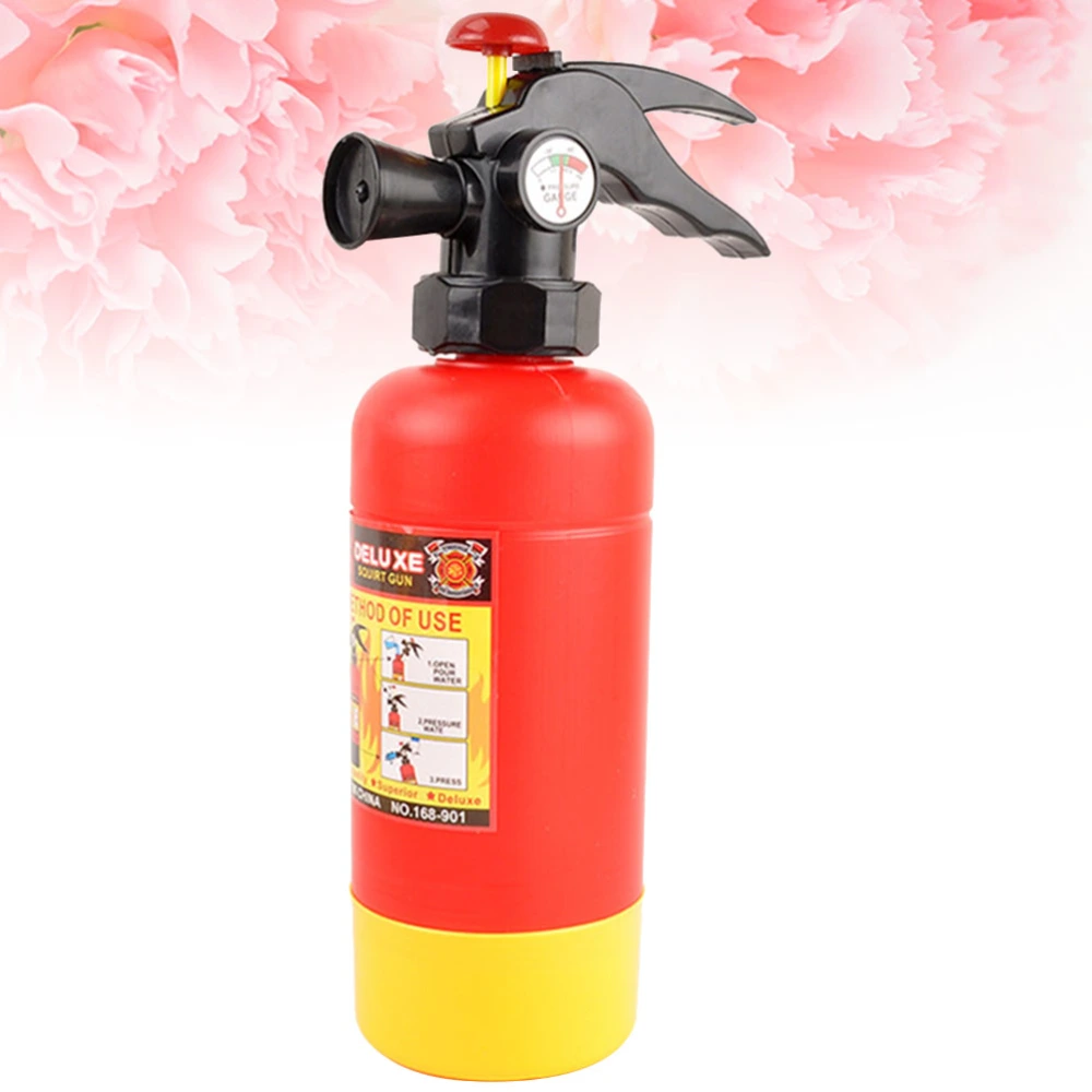 1pc Water Spray Toy Simulation Fire Extinguisher Water for  Beach Seaside Park Outdoor