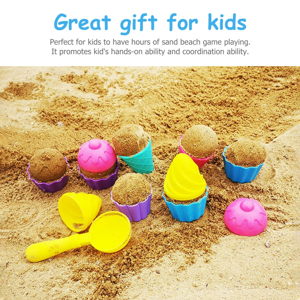 1 Set Baby Beach Playthings Plastic Beach Sand Dredging Toys Play House Toys