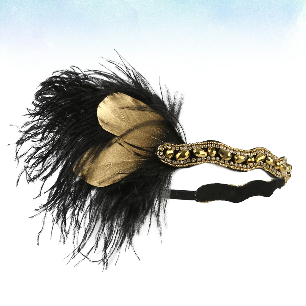 Ethnic Style Headdress Indian Feather Headbands Fashion Hairband Party Hair Accessory