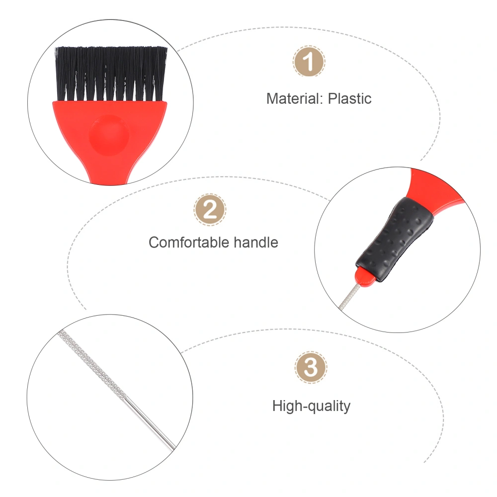 2pcs Hair Coloring Brushes Hair Highlighting Coloring Brushes for Barbershop