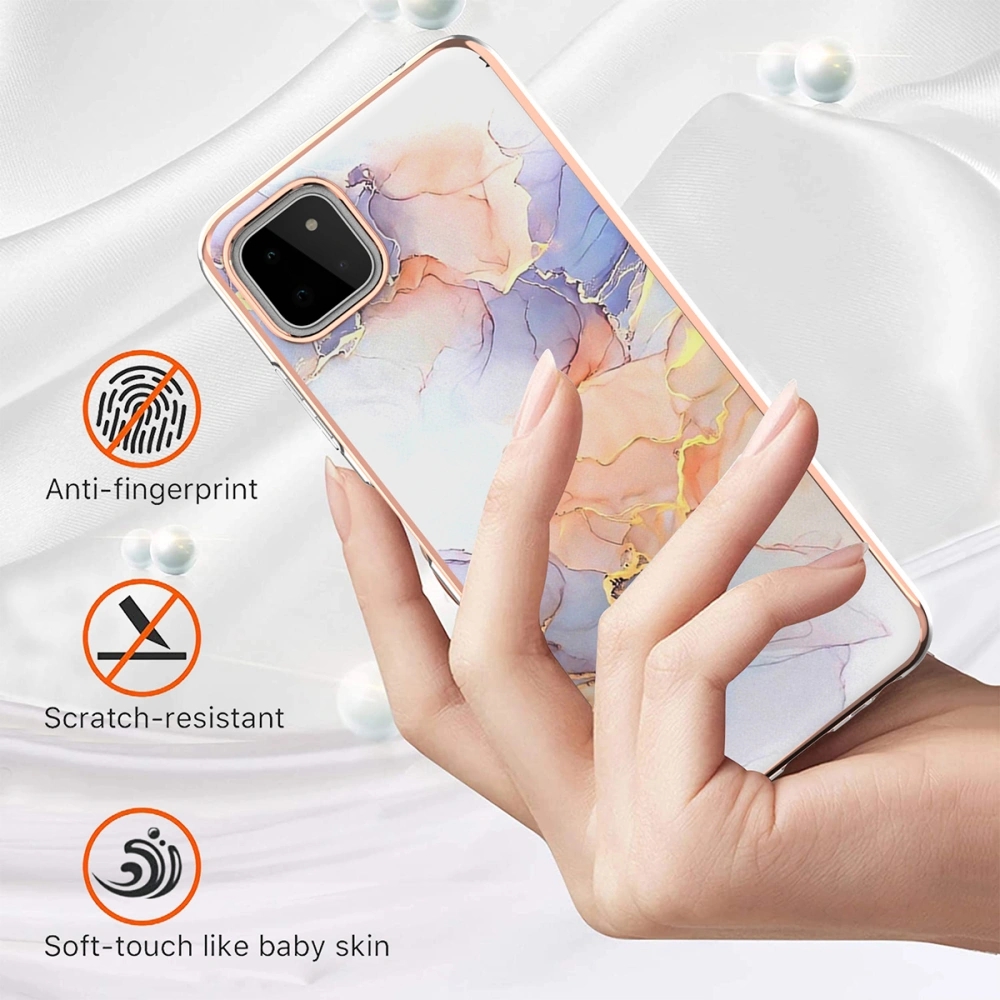 Luxurious Phone Shell Scratch-resistant Phone Protector Compatible with A22 5G