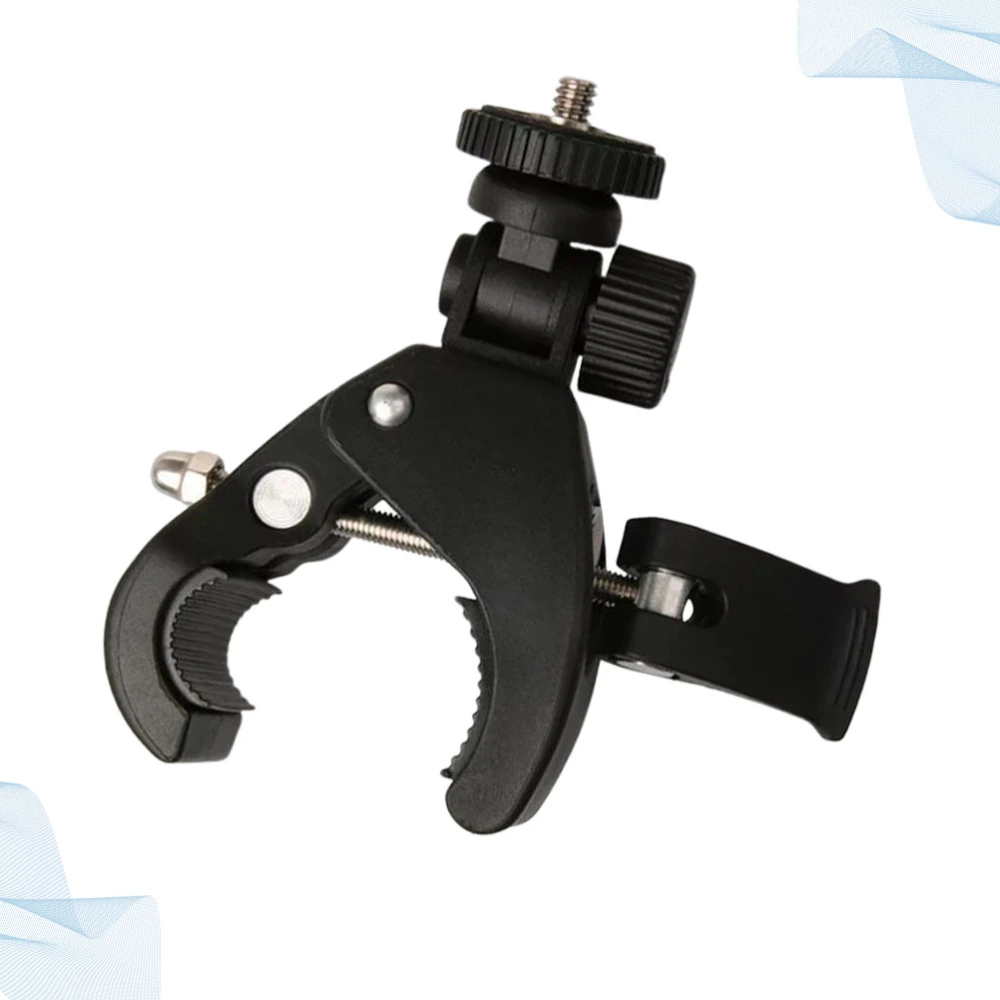 1PC Live Broadcast Phone Side Clamp Multi-function Live Side Clamp Mobile Phone Slot Holder Smartphone Mount Adapter Black Style 1 Size 1