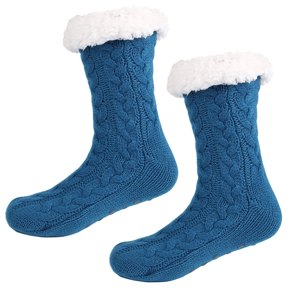 1 Pair Winter Thicken Socks Floor Stockings Thick Fluff Socks for Winter