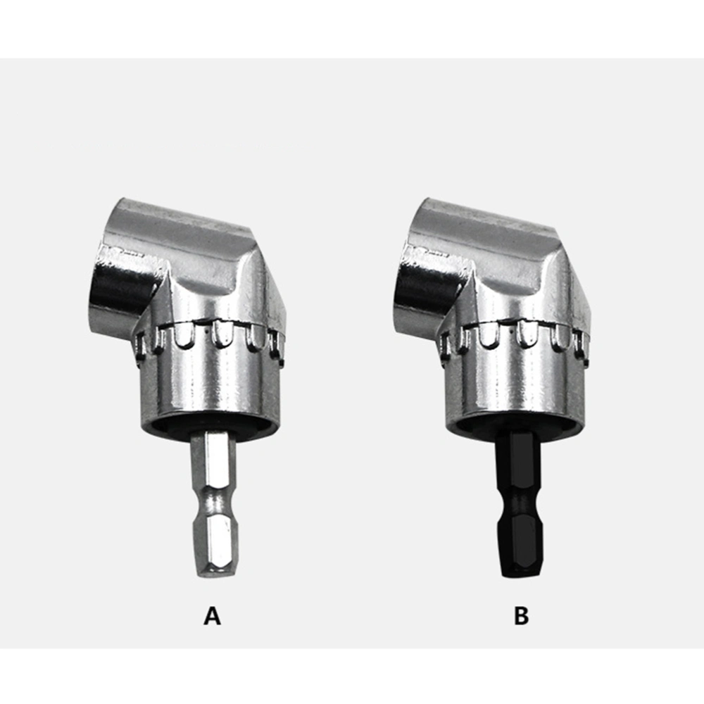 105 Degree Right Angle Driver Angle Extension Hex Drill Bit Screwdriver Socket Holder Adaptor Power Screwdriver Drill Attachment (Short Shank)