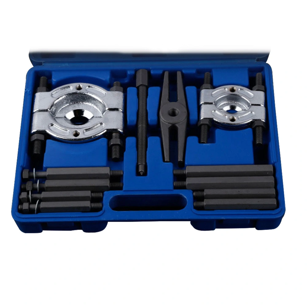 12 in 1 Bearing Separator Puller Set Bearing Puller Kit Splitters Remove Bearings Kit Heavy Duty in Molded Storage and Carrying Case (Random Color Case)