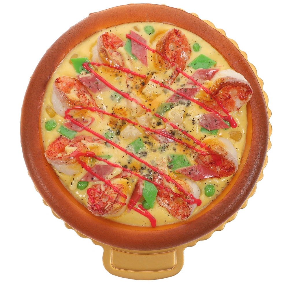 Realistic Pizza Model Simulation Pizza Pretend Model Photography Prop Party Decor