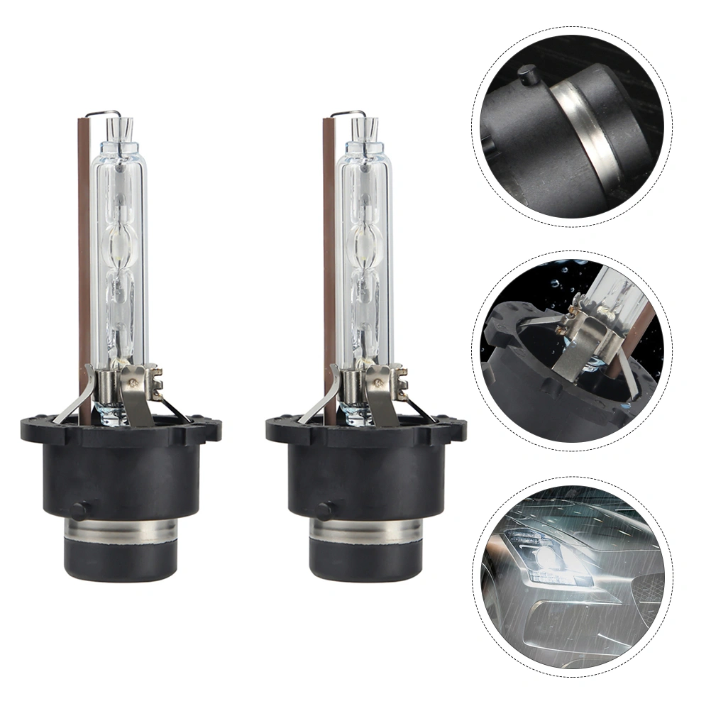 1 Pair Super Bright Headlight Automobile Xenon Lights Car HID Lamps (D2S)