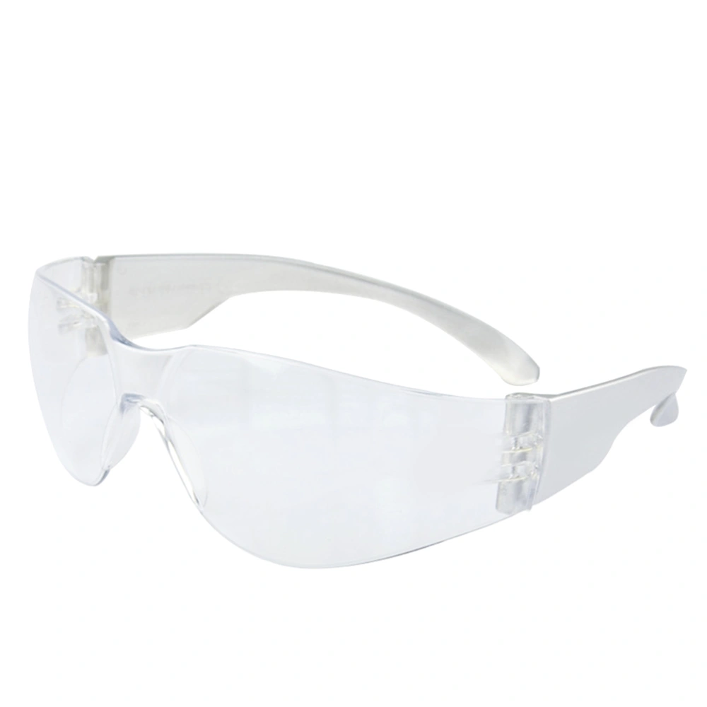 Impact Wind Fog Scratch Resistant Protective Glasses with Clear Lenses Safety Glasses (Transparent)