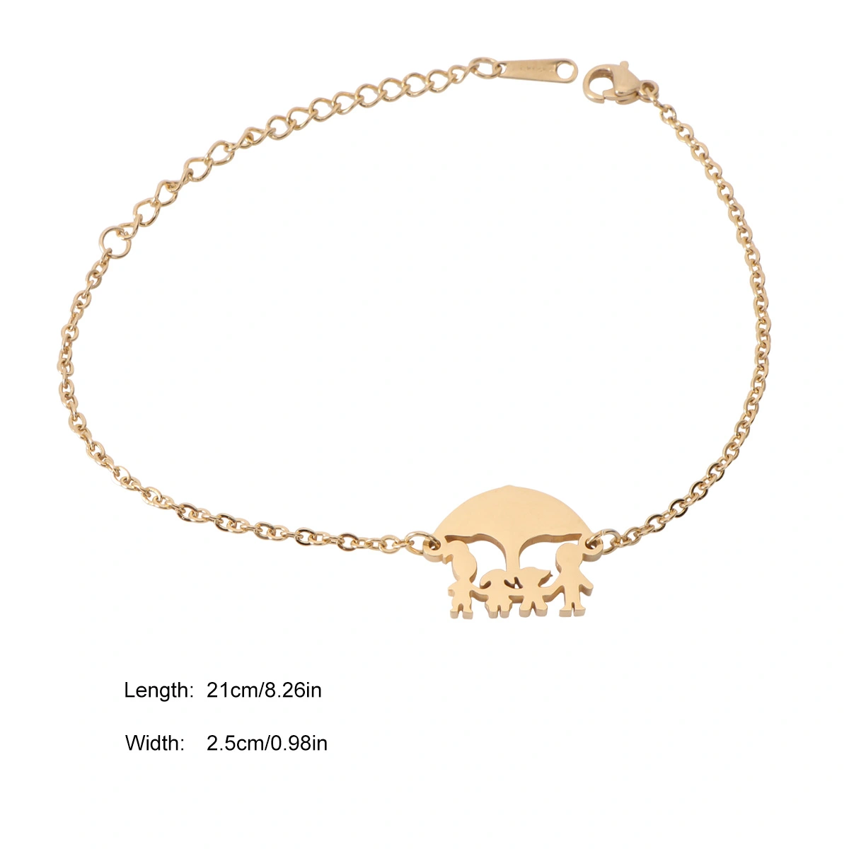 Lady Bracelet Fashion Women Girls Bangle Adjustable Wrist Chain Hand Jewelry