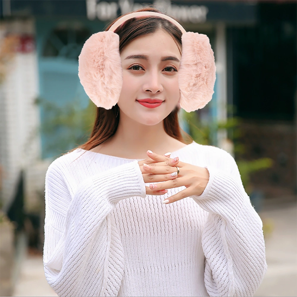 Women Earmuff Foldable Ear Warmer Ear Winter Warm Protector Ear Protection Cover