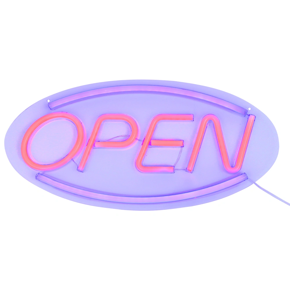 Creative OPEN Letters LED Neon Sign USB Powered LED Modeling Light Night Light