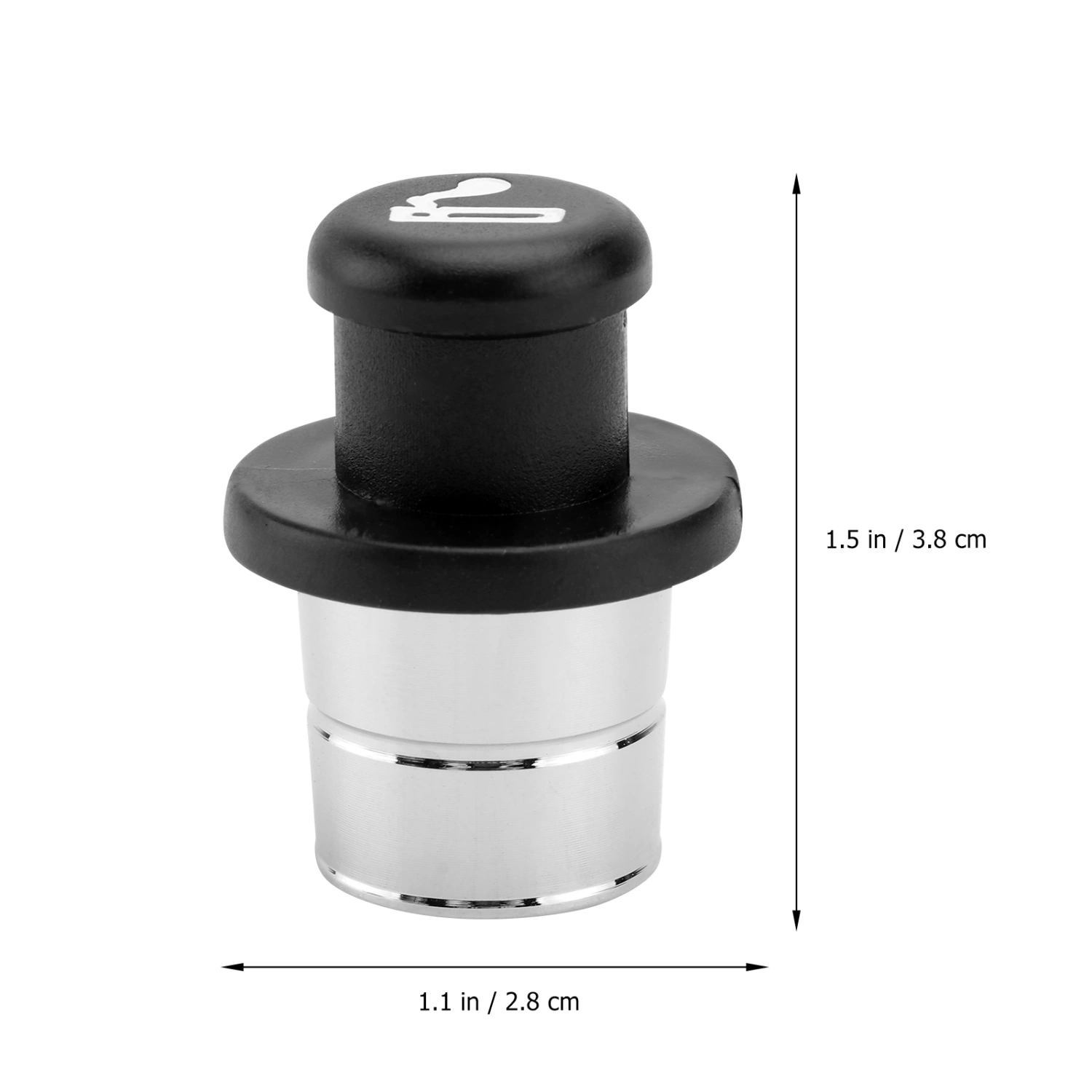 2pcs Car Lighter Shaped Storage Box Safe Secret Stash Case Pill Container Organizer