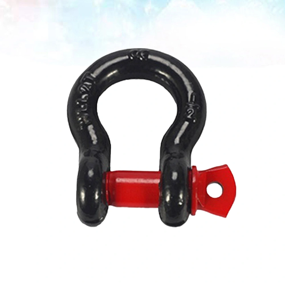 U Type Shackles Towing Chain Hook Heavy Duty 2T Steel Trailer Ring Racing Tow Hook