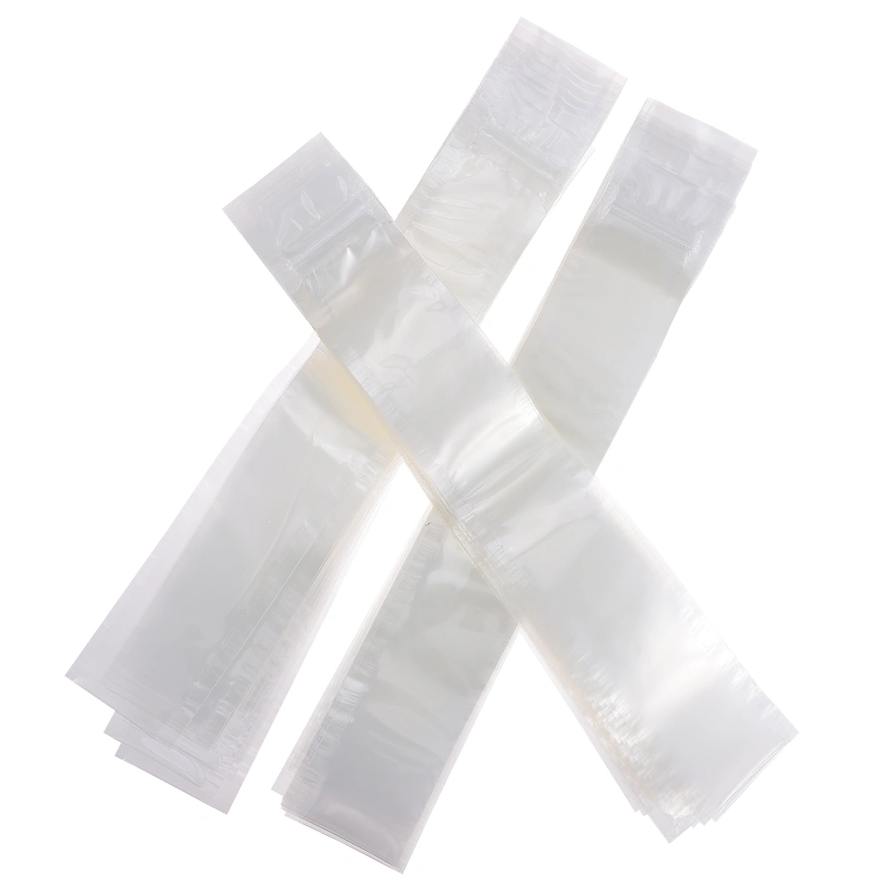 60pcs DIY Ice Bags Disposable Transparent Ice Lolly Packing Bags Sealing Bag