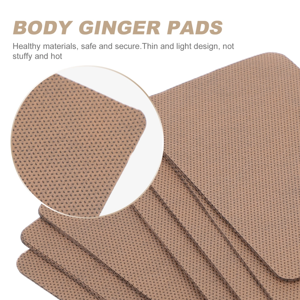 50pcs Body Ginger Pads Practical Hot Pain Relief Pads Moxibustion Pastes