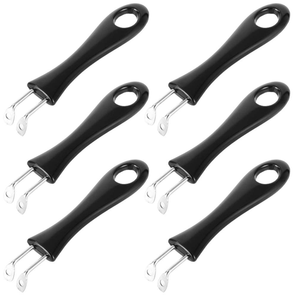 6Pcs Anti-scald Pot Handles Universal Pot Grip Handles Milk Pan Pot Handles