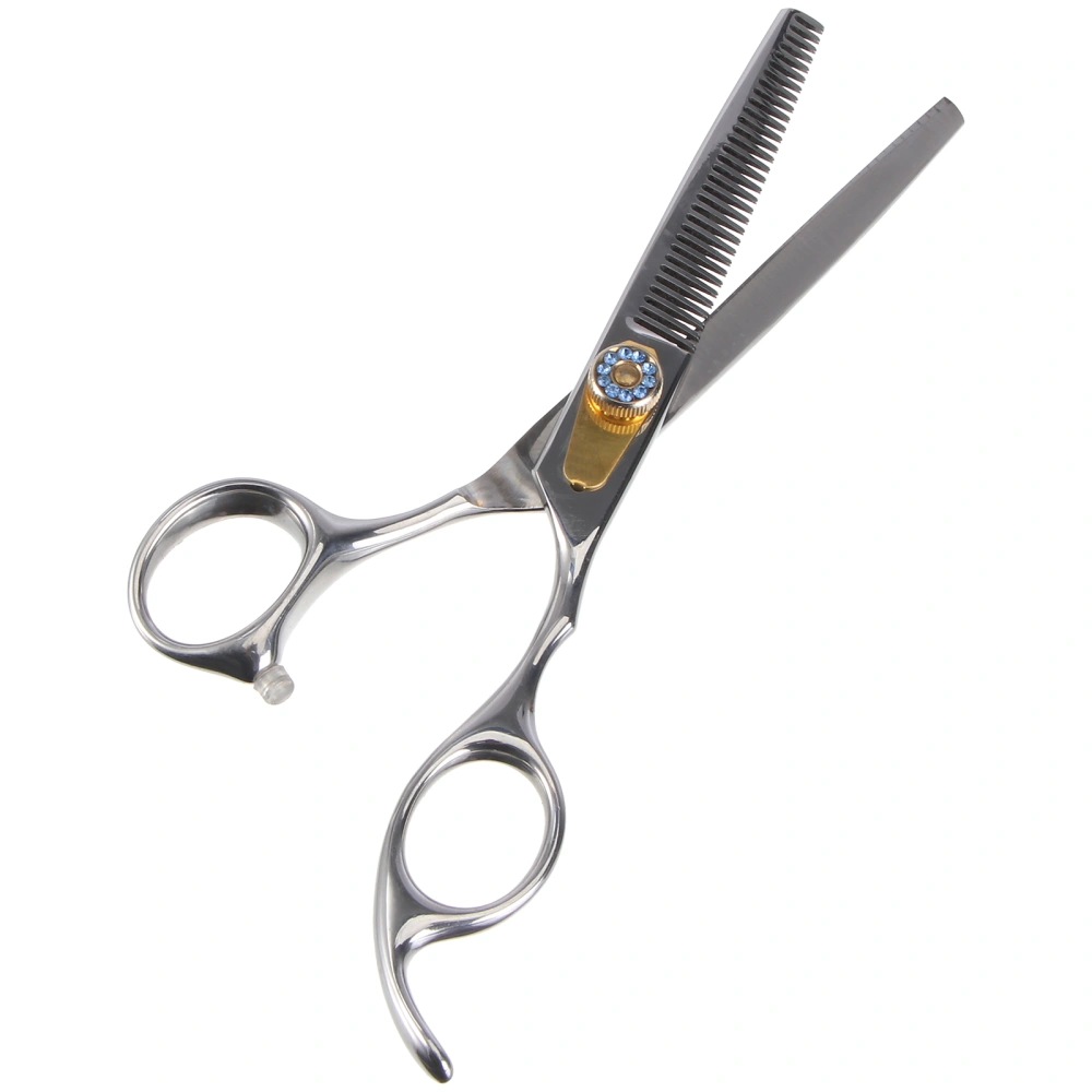 1PC Hair Salon Scissor Delicate Bangs Cutter Hairdressing Scissor Hair Clipping Tool for Home Shop (Teeth Scissor)