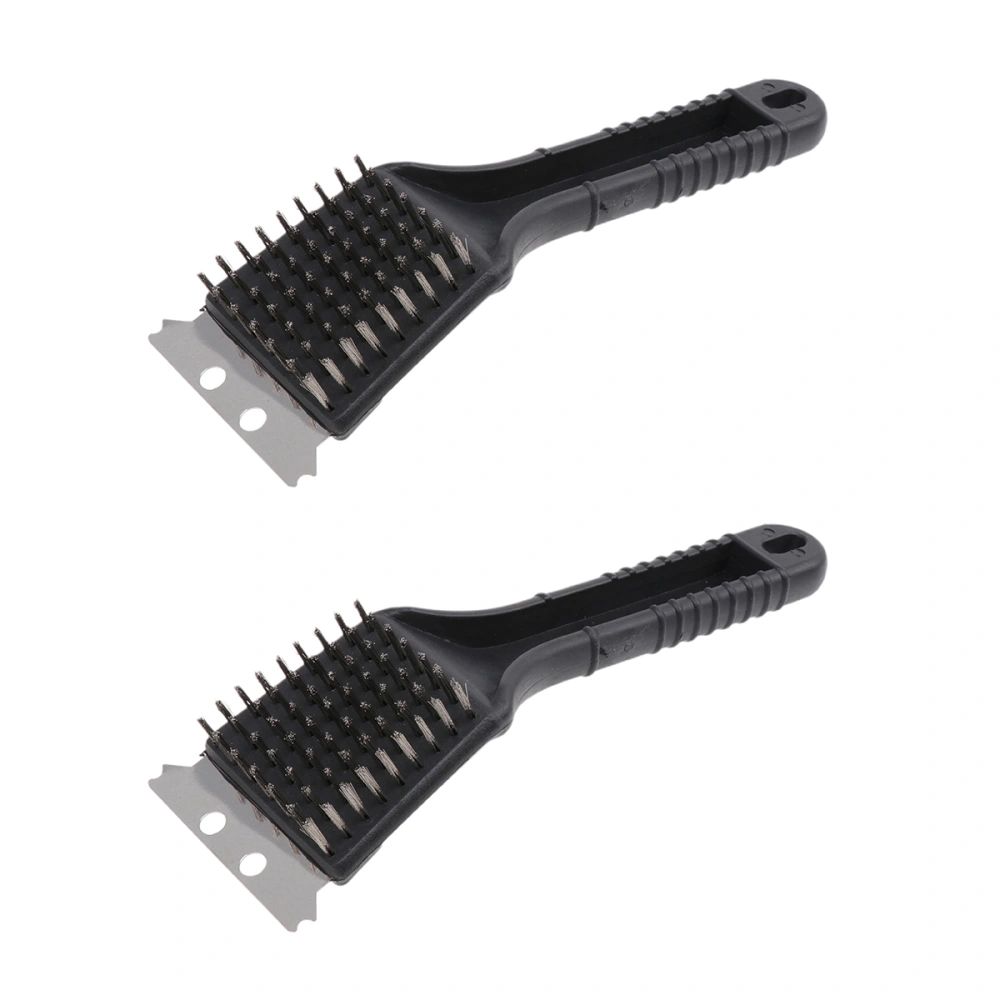 2PCS Oven Cleaning Brushes Barbecue Grill Brush Outdoor BBQ Cleaning Tools Accessories