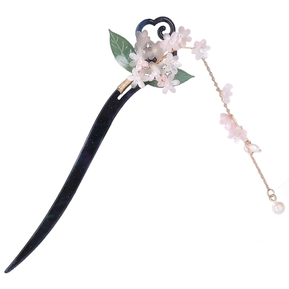 Hair Chopstick Women Flower Hair Stick Minimalist Hairpin Vintage Hair Accessory