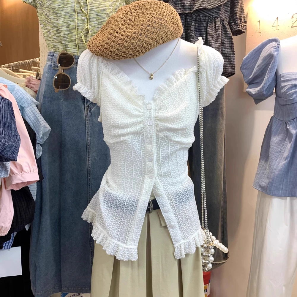 White Lace Blouse