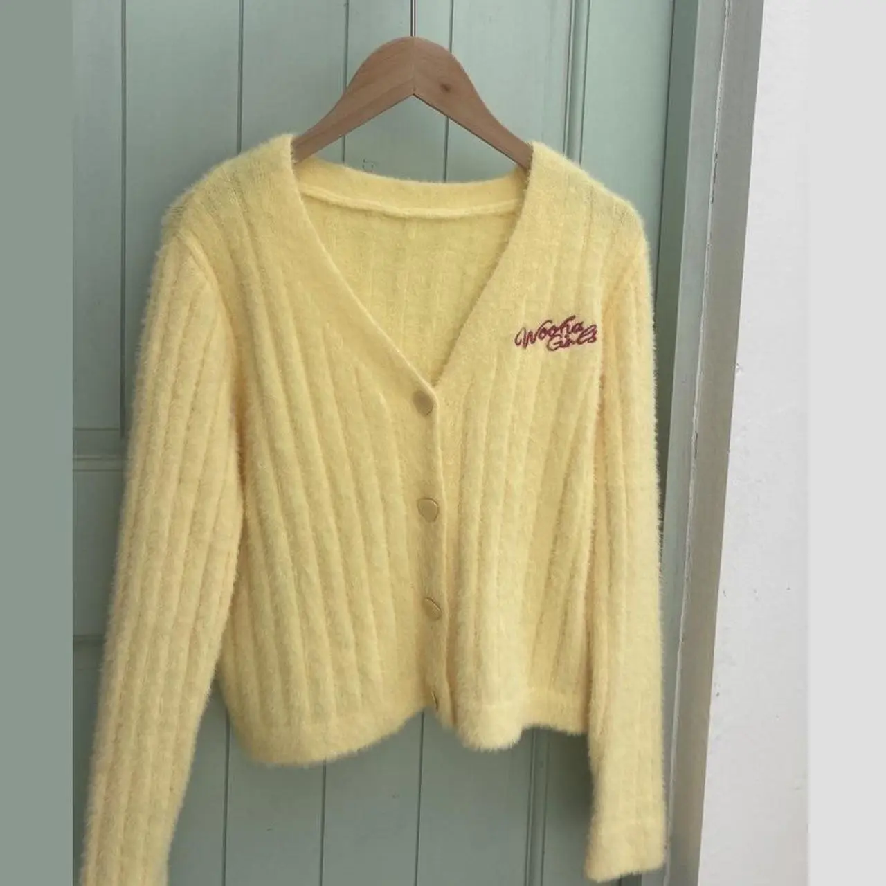 Yellow Cardigan