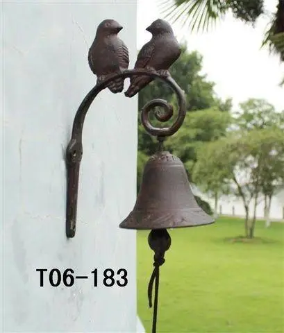 Wall Doorbell Metal Doorbell Vintage Door Bell Hanging Doorbell Decorative Doorbell