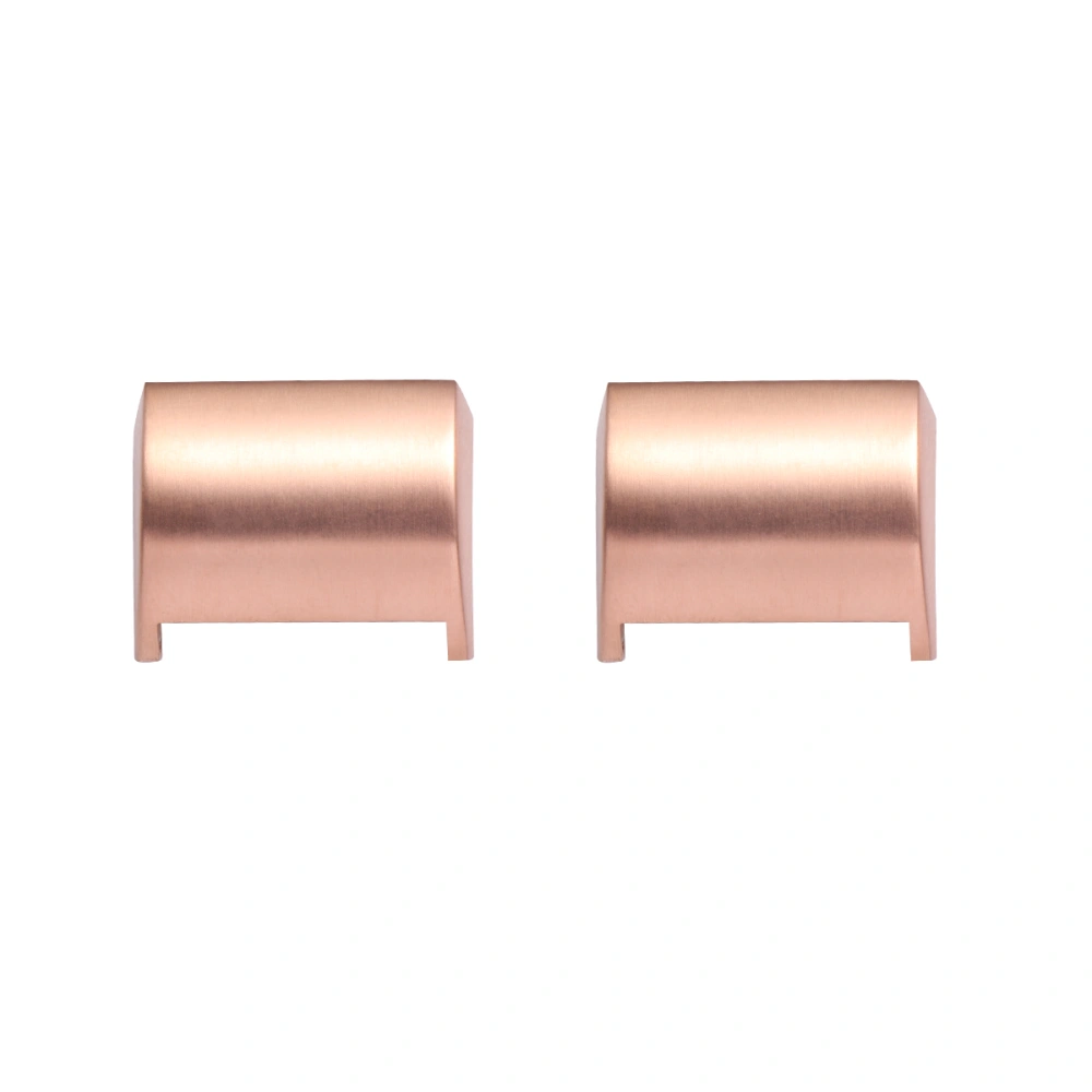 2PCS Metal Watch Band Connector Watch Band Linker Connect Watch Band Accessory Compatible For Fitbit Charge 2 Rose Gold