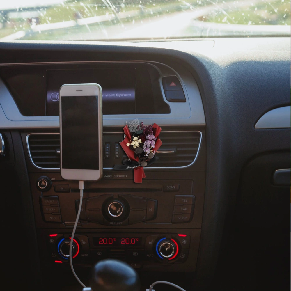 Flower Car Air Freshener Car Interior Accessories Car Air Freshener Vent Clip