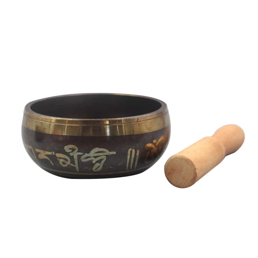 12.5cm Relaxing Yoga Meditation Singing Bowl with Mallet Meditation Prayer and Yoga