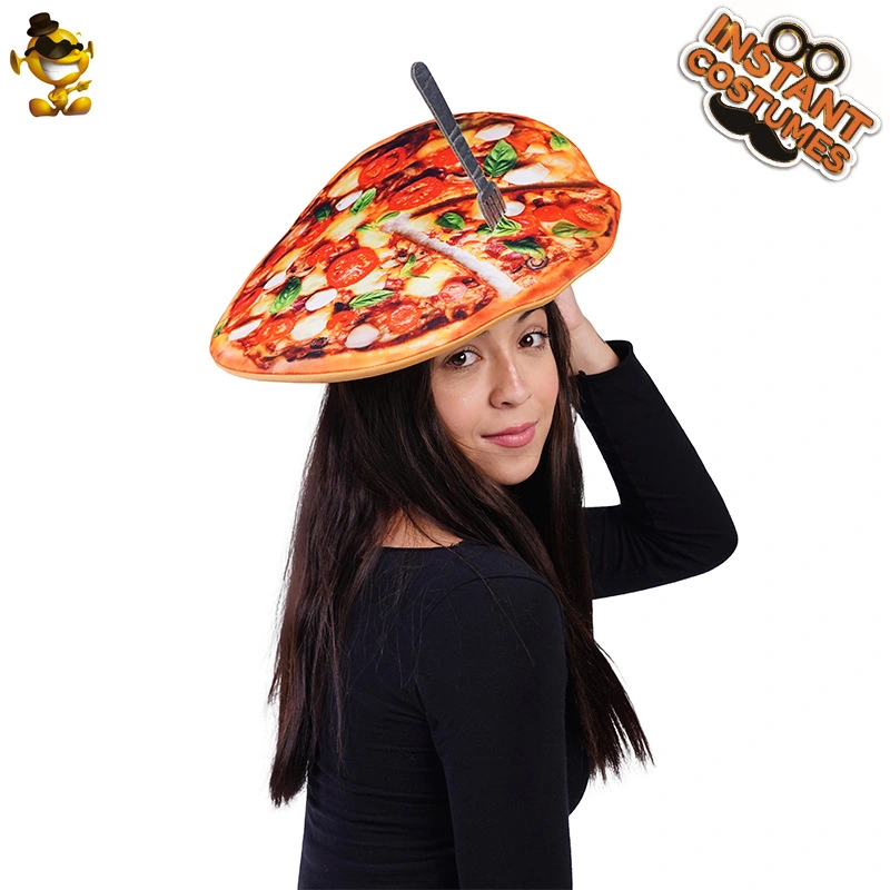 Funny Pizza Hat Carnival Pizza Hat Decorative Pizza Hat Halloween Pizza Hat for Party