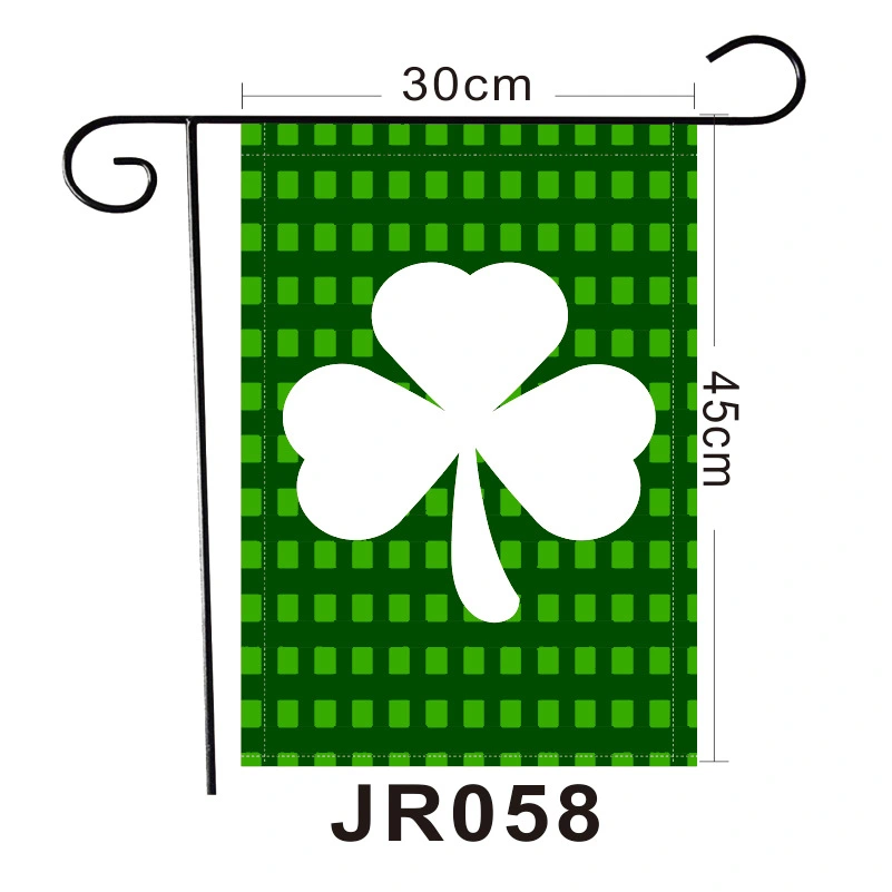 St. Patrick's Day Home Garden Banner Decorative Vertical Outdoor Flag Prop