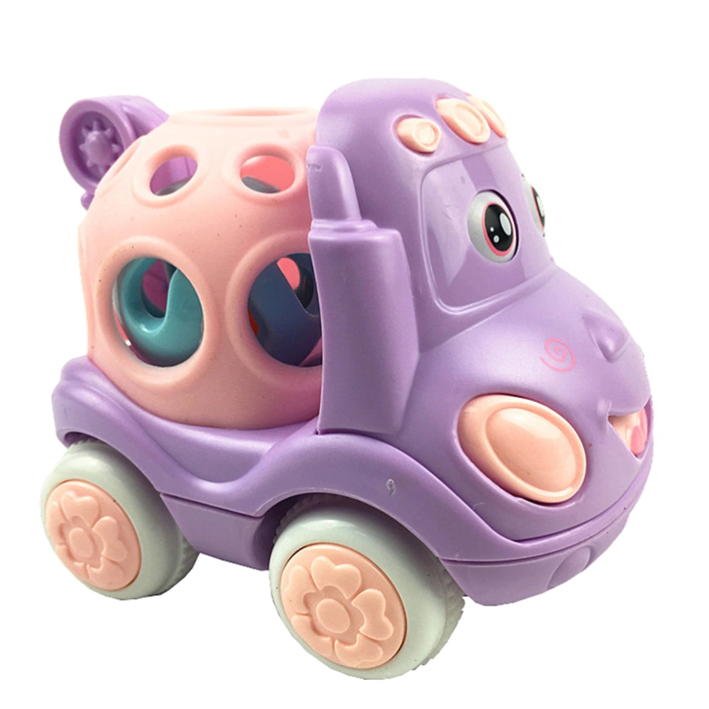 Creative Inertia Car Toy Baby Educational Playing Toy Funny Rattle Car Toy (Random Color)