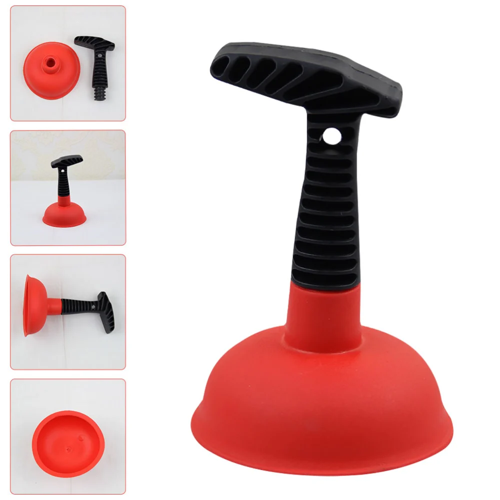 Kitchen Drain Plunger Bathroom Pipe Cleaner Sink Plunger Drain Unclogged Supplies