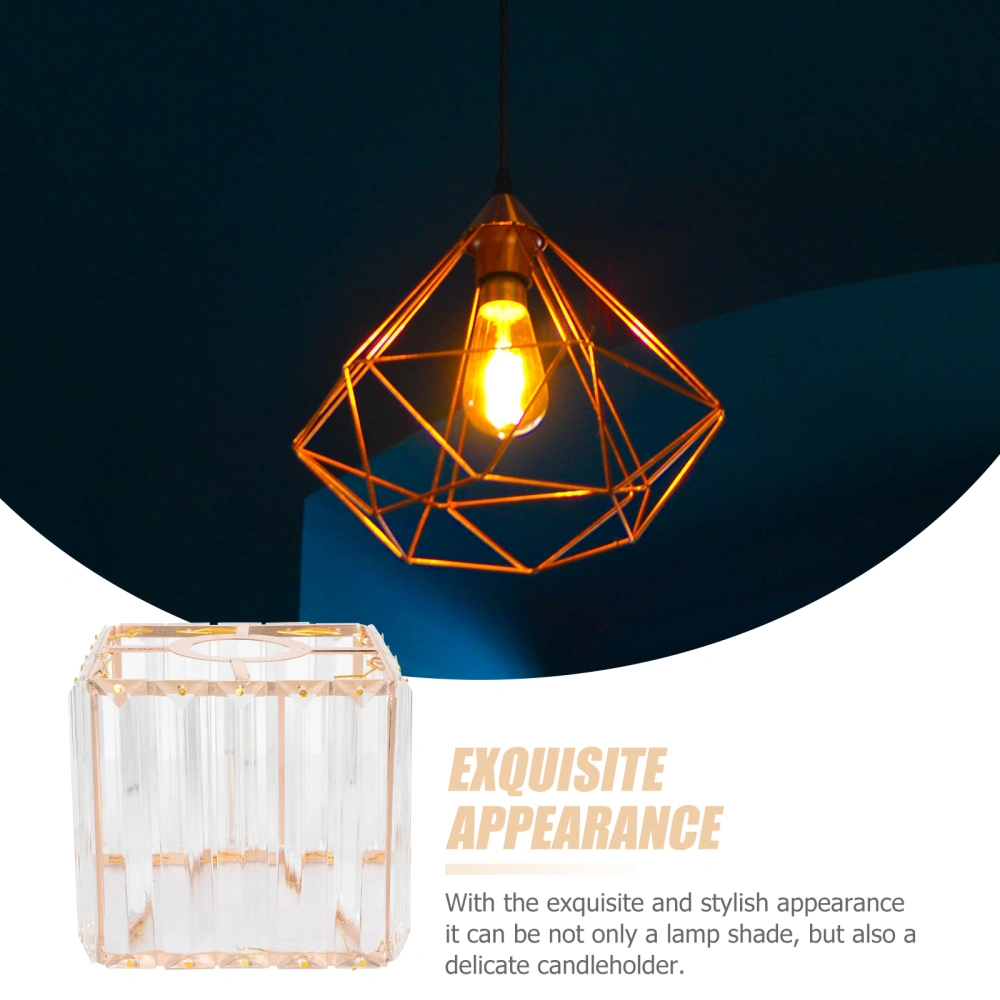 Glass Square Lamp Shade for Pendant Lamp Hanging Lamp Shade for Lamp Decor