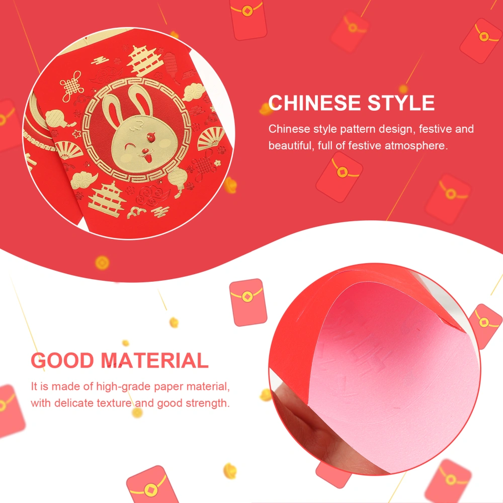 30Pcs Spring Festival Red Envelopes Lovely Red Envelopes Chinese Style Red Envelopes